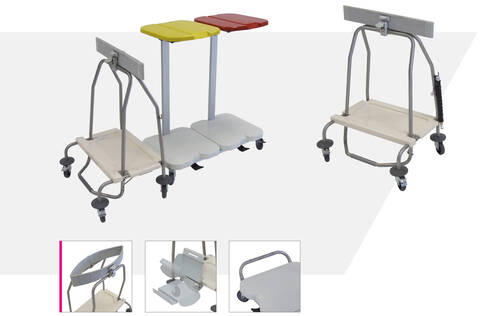 clamp collection trolleys